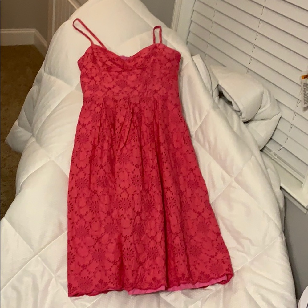 Lilly Pulitzer Size 4 Pink Mini Dress